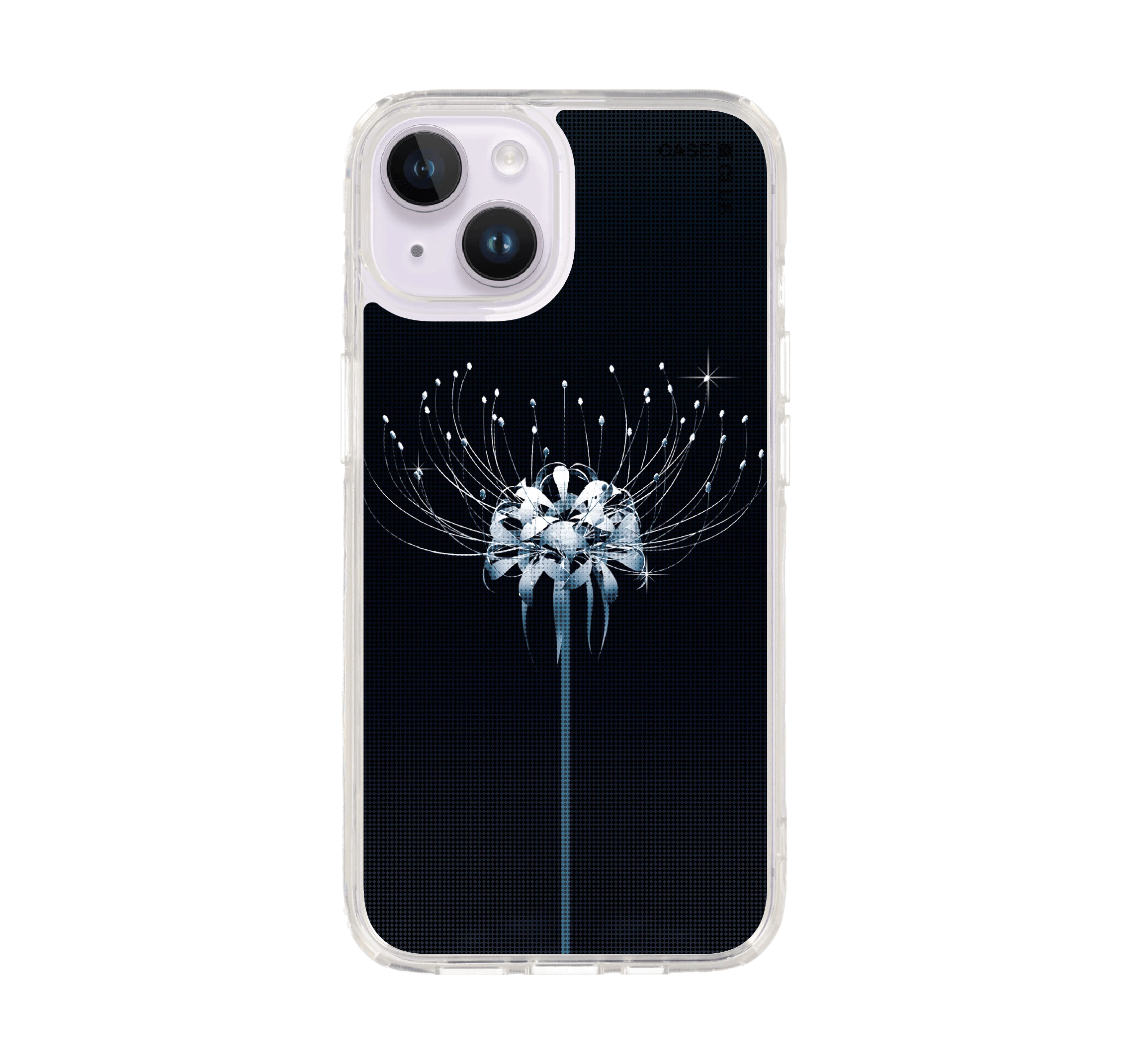 halftone lily flower